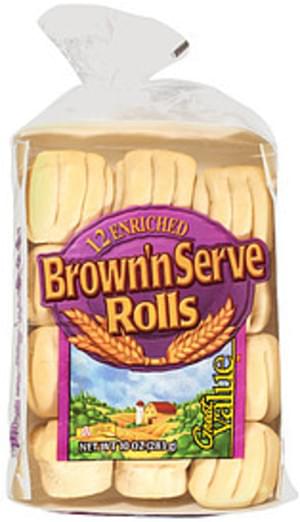 Brown-and-Serve-Rolls