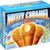 Ice-Cream-Nutty-Caramel-Cones